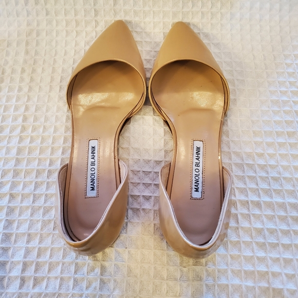 Manolo D'Orsay Flats - Picture 3 of 10